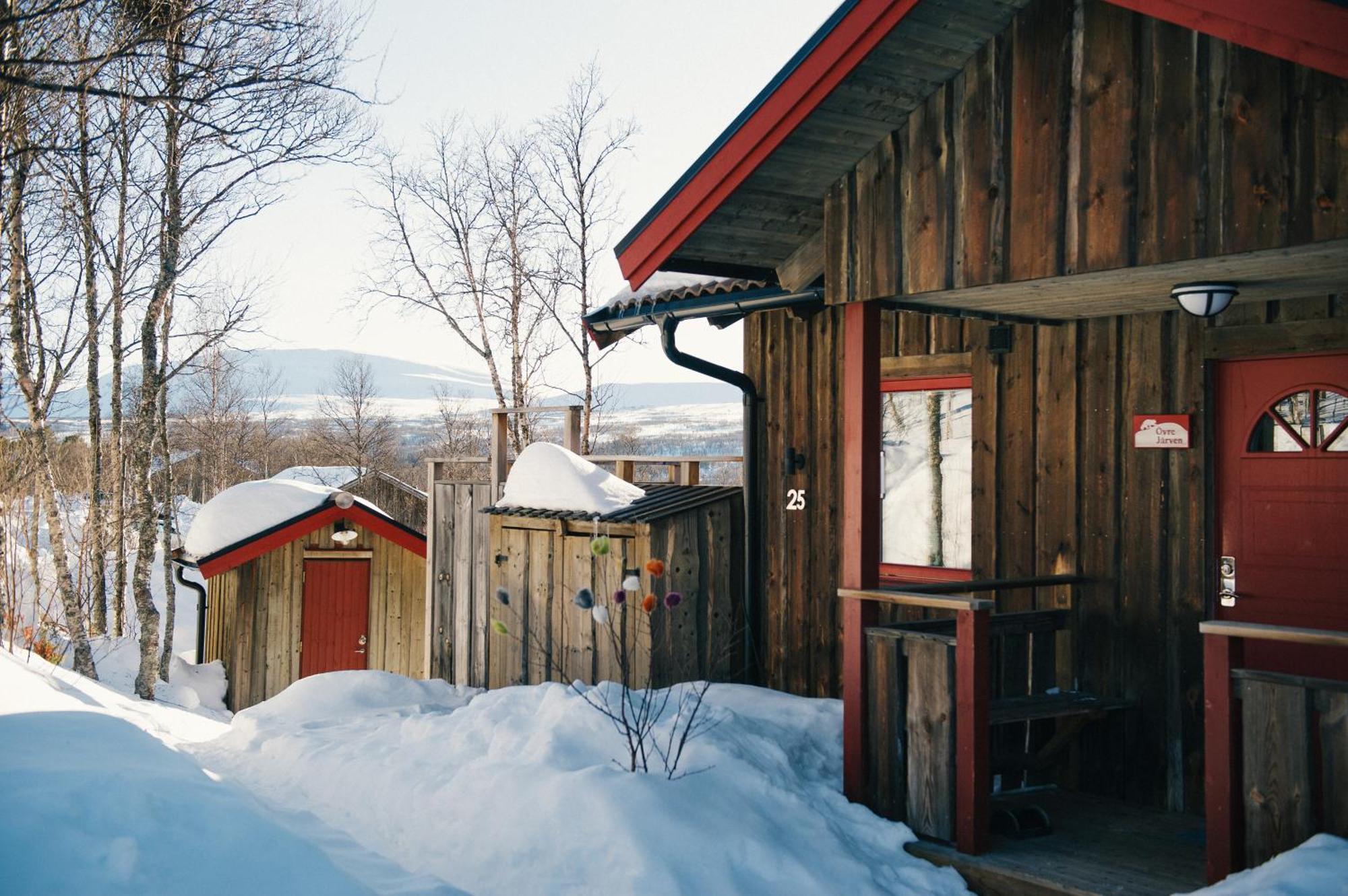 Fjaellfrid Stugby Villa Bruksvallarna Buitenkant foto